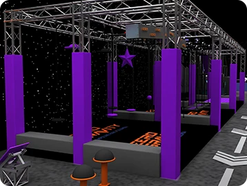 Ninja Obstacle Course